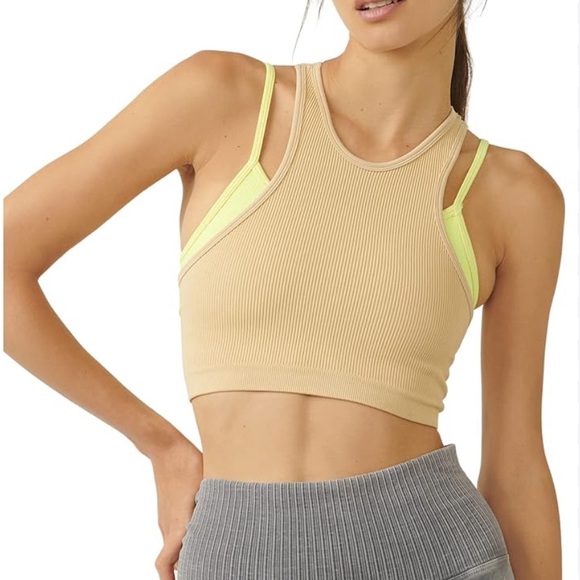 Free People Movement Free Throw Double Layer Crop - Picture 7 of 8